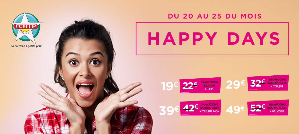 Happy Days Tchip Coiffure